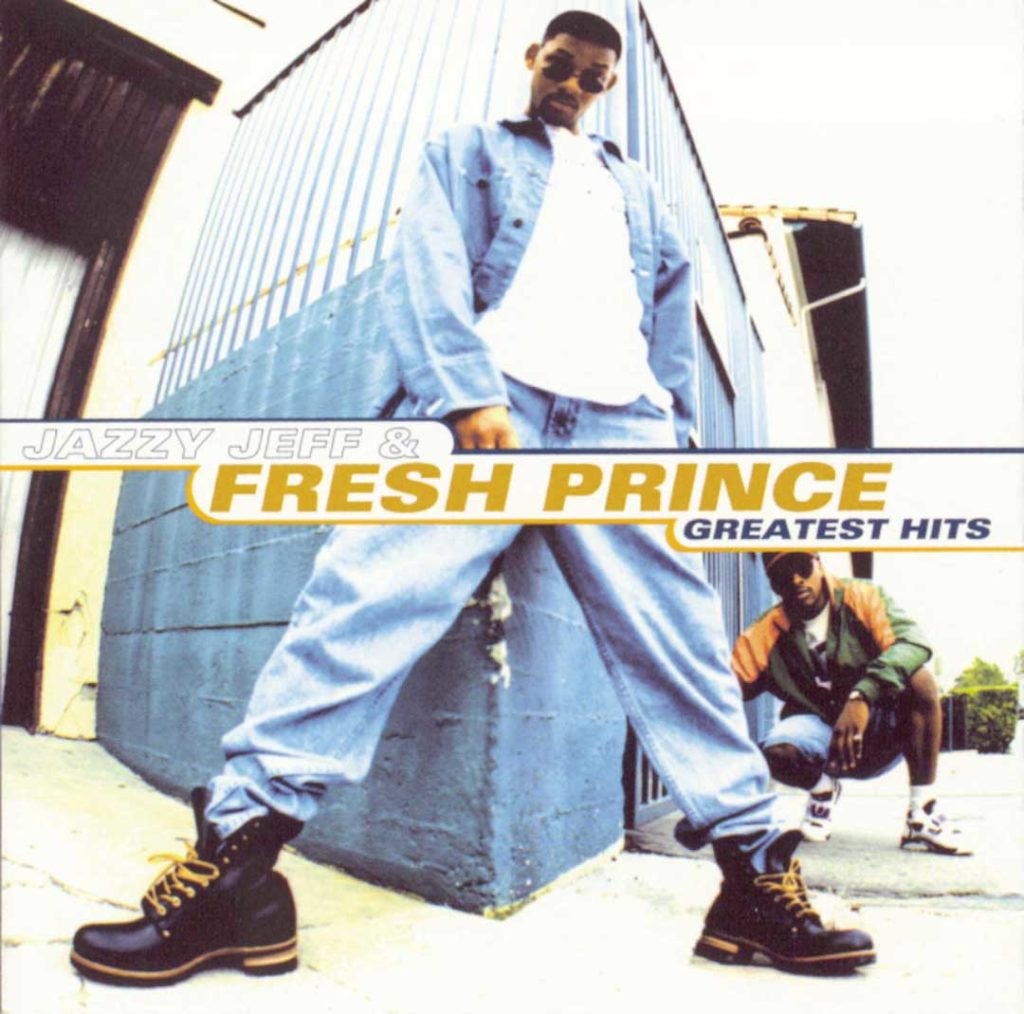 Capa de "Jazzy Jeff & Fresh Prince Greatest Hits" (1998)