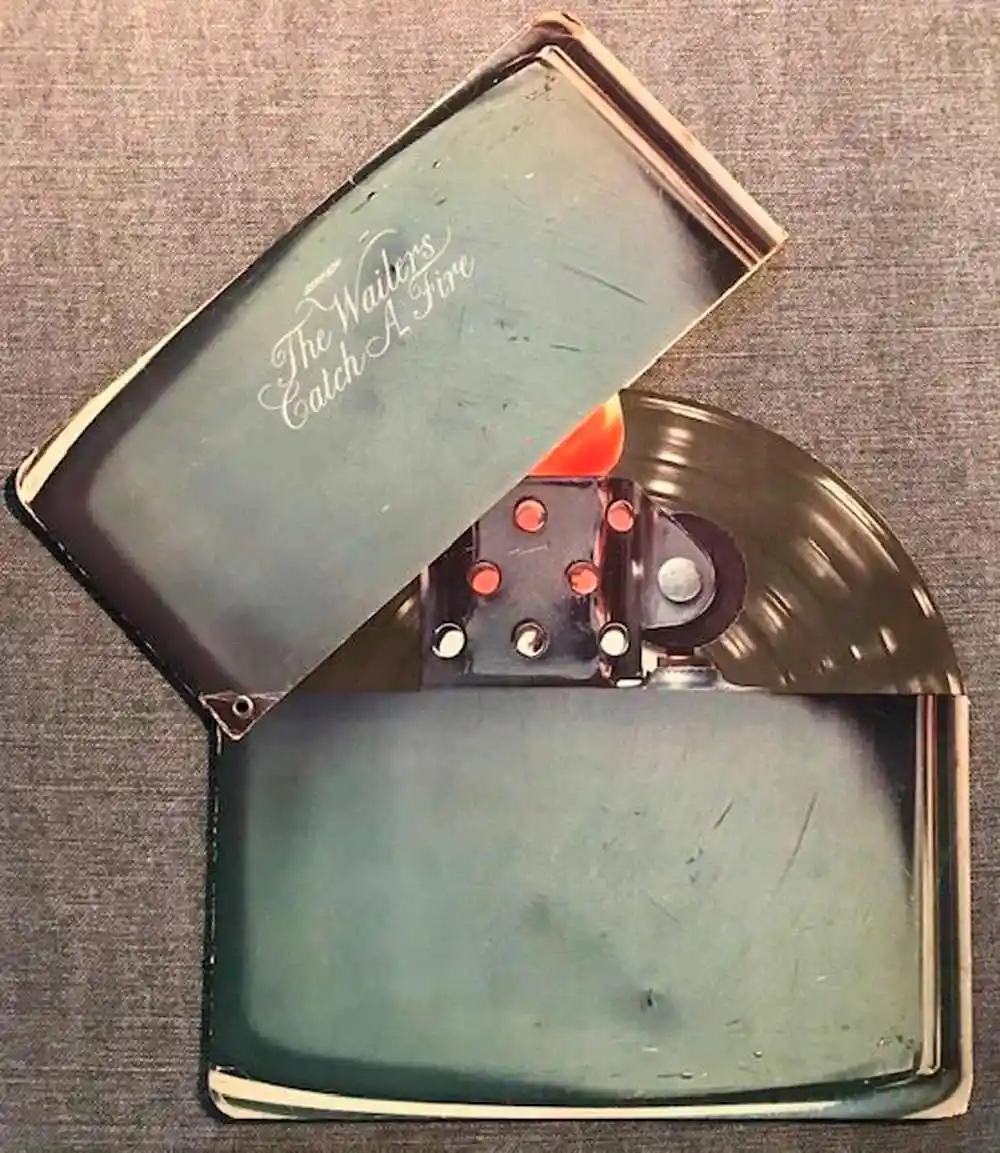 Embalagem do Album Catch a Fire, 1973.