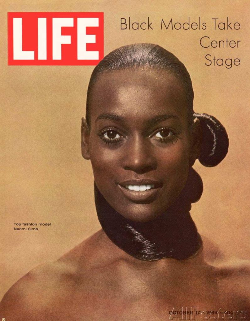 Capa da Life de 1969 de Naomi Sims
