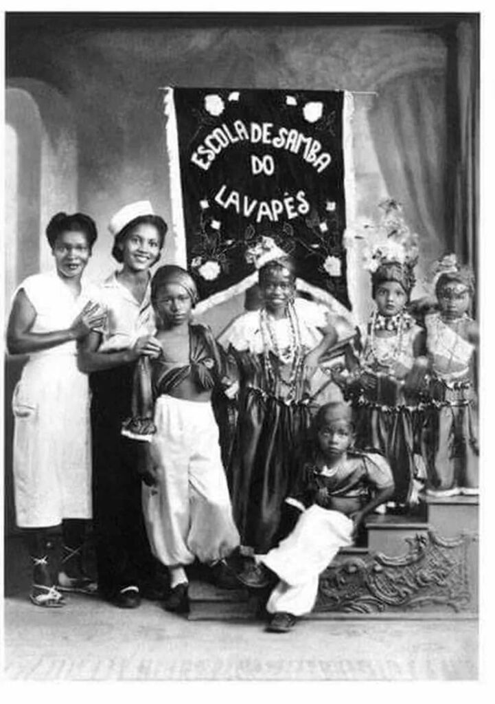 Lavapés é a escola de samba mais antiga em atividade em São Paulo (Foto: Acervo José Madre e Dona Lúcia Madre)
